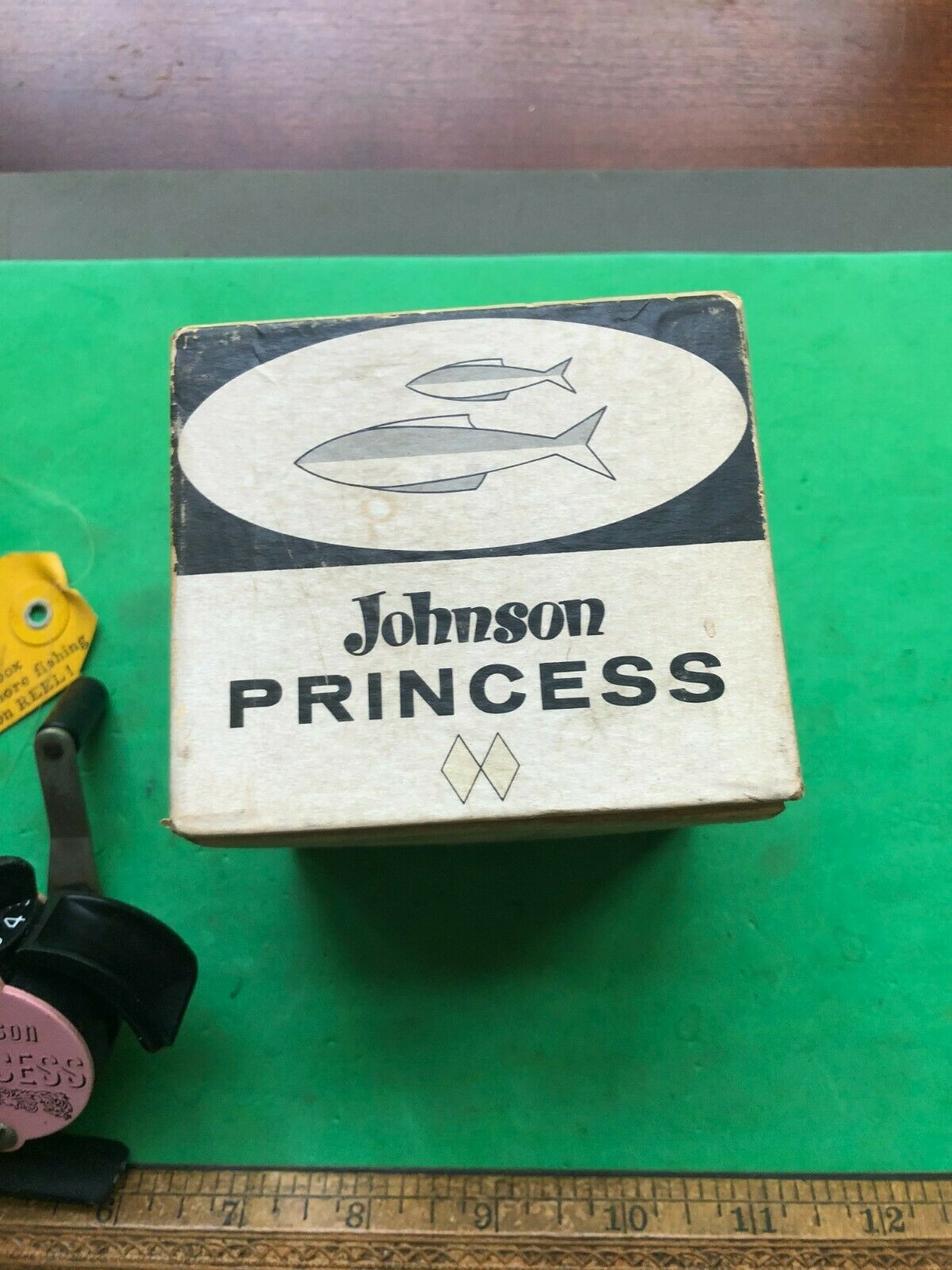 Vintage Johnson Century Princess Fishing Reel Model #100-AP IN BOX Made In  USA